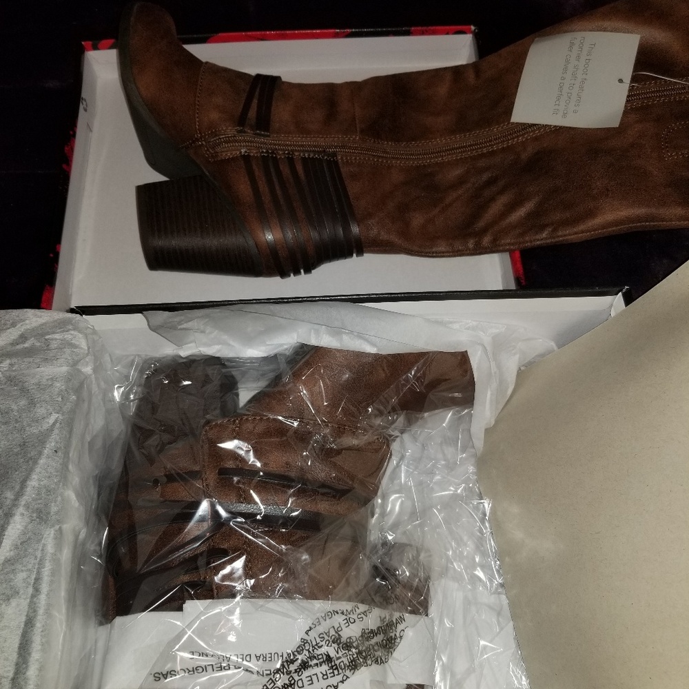 Fergalicious knee high boot
